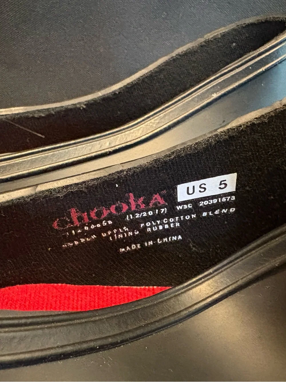 “new without tags” Women size 5 Chooka Classic Heel Clog rubber waterproof